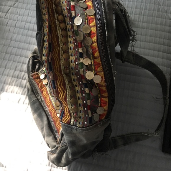 💫EMBELLISHED FREE PEOPLE BACKPACK 💫 - Picture 5 of 6